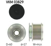 Frizione alternatore puleggia VKM 03829 SKF per MERCEDES-BENZ CLASSE C T-Model