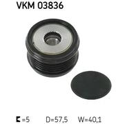 SKF Dispositivo a Ruota Libera per Mercedes-Benz W169 Classe B W245 Smart