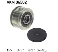 SKF VKM 06502 Dispositivo ruota libera alternatore