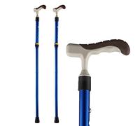 FRIZIONE/CANNE ANDAREMAME, stampelle pieghevoli per adulti, stampella multifunzione, altezza 5 gradini regolabili, punte di gomma non skid, che fungono da canna per prestazioni forti di equilibrio