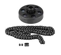 Frizione centrifuga con catena # 35, diametro interno 3/4", 12 denti, per motori 6,5 hp, Go Kart, Mini Bike