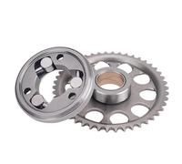 Frizione di avviamento motociclistica cuscinetto a un cambio del volano kit di guarnizione del volano compatibile con 5 modelli ER500 500 EX500A 500R EX500D EN500(Assy della frizione di avviamento)