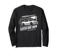 Frizione Kick Crew Drift JDM Car Enthusiast Drifting Tuning Maglia a Manica