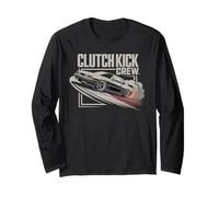 Frizione Kick Crew Drift JDM Car Enthusiast Drifting Tuning Maglia a Manica