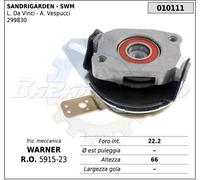 FRIZIONE MECCANICA COMPLETA RASAERBA SANDIGARDEN L.DA VINCI, CASTELGARDEN-010111