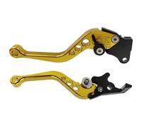 Frizione per moto e leve del freno - 2 pezzi controlli del manubrio regolabili | Design resistente alla ruggine per cambi e frenata | Set di leve moto universali per b