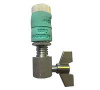 Frizione per piatti Hi-Hat per batteria jazz, 7,5 x 3,9 x 4,3 cm, supporto a percussione in metallo con finitura antiruggine, compatibile con supporti standard Hi-Hat, verde