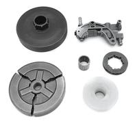 Frizione Pignone Cerchio Tamburo for Cinese 4500 5200 5800 45Cc 52Cc 58Cc Pompa Olio Ingranaggio a vite senza fine Cuscinetto Kit Motosega