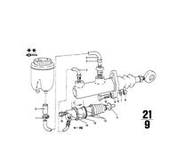 Frizione Tubo - Master Cilindro A Secondario Originale Per BMW 21521115955