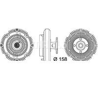 Frizione, ventola radiatore BEHR MAHLE CFC 109 000P