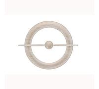 FRIZIONI Metallo | 1 Fermacravatta in Metallo con Magnete Centrale | Oro bianco antico