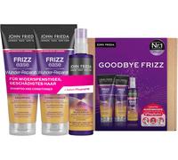 Frizz Ease Wunder - Set di vantaggi per la riparazione di shampoo, balsamo, spra