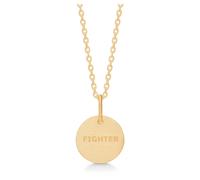 Frk. Lisberg - Collana con Amuleto Fighter - -Accessories -Donna -Giallo -M