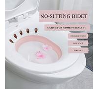 FRLUYNG Bidet Bidet Bidet Pieghevole Bidet Vasca da bagno come inserto WC pieghevole per WC universale e sedile WC