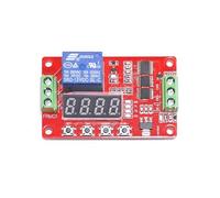 FRM01 LED Relè di ritardo digitale DC 12V 1CH Modulo relè timer multifunzione Ritardo loop Interruttore Scheda temporizzazione autobloccante