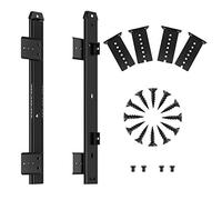 FRMSAET 306/356/406/456 mm Spessore Struttura in acciaio Cuscinetto a sfere Guide per tastiera Tastiera per cassetti Guide Accessori per vassoi Armadio Mobili Hardware Guide (306 mm, Nero)