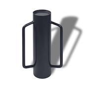 Froadp Battipalo Manuale per Pali di Recinzione o Pali Ø140mm Convogliatore di Pali in Acciaio con Maniglie su Entrambi i Lati Costipatore Martello a Mano per la Compattazione del Terreno