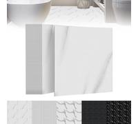 Froadp Pavimento autoadesivo in PVC, 30 x 30 cm, effetto piastrelle, 2,5 m², antiscivolo, impermeabile, per soggiorno, cucina, bagno e balcone, 27 pezzi, tipo A