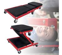 Froadp Tavola a rotelle 2 in 1, con 6 ruote mobili, girevole a 360°, pieghevole, per montaggio fino a 150 kg, per riparazione auto