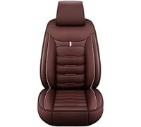 FROBEA Coprisedili Auto per VW Taigo/Taigo R-Line SUV Crossover, Lussuoso Design Impermeabile Antiscivolo in Pelle PU Comodi Set Copri-Sedile, Coprisedili e Accessori Comfort,Standard_Set-E_Coffee