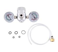 Frobea Valvola regolatore di pressione panna montata con tubo flessibile e adattatore per caricabatterie panna montata serbatoio da 0,95 litri 580G