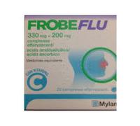 Frobeflu 300 mg + 200 mg Mylan Acido Acetilsalicilico 20 Compresse Effervescenti