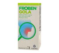 Froben Gola 0.25% Spray Trattamento Mucosa Orale 15ml