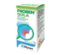 Froben Gola Spray Orale 0,25% Per Mal Di Gola 15 Ml
