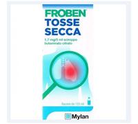 Froben Tosse Secca 1.7 mg/5 ml Sciroppo Butamirato Citrato 125 ml