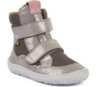 Froddo G3160247 - Stivali foderati in lana vergine, in pelle/mesh e tex, colore a scelta, 14 grigio argento, 27 EU