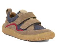 Froddo Mega Sneaker flessibili * base barefoot * pelle + inserti in rete v G3130260, 17 jeans beige, 34 EU
