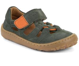 Froddo Sandalo elastico Barefoot, verde scuro, 27 EU