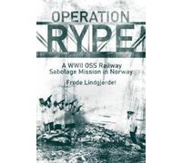 Frode Lindgjerdet Operation RYPE (Copertina rigida)