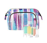 FRODOTGV Arte Contemporanea Multicolore Modello Cosmetico Borse Portatile Grande Trucco Borsa Delle Donne Della Moneta Della Borsa Della, Arte Contemporanea Motivo Multicolore, 1 Size