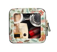 FRODOTGV Beauty case da viaggio borsa trasparente per trucco borsa per il trucco Natale felice anno nuovo modello piccola borsa cosmetica per borsa, Natale Felice Anno Nuovo Modello, 1 Size