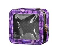 FRODOTGV Beauty case trasparente per la festa dei genitori con bellissimi fiori, 06, 1 Size