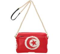 FRODOTGV Borsa a tracolla da donna, capacità 2,5 l | Impermeabile PU Cuoio Pieno Stampato Design Multi Tasca Facile Da Pulire Lavoro Visita Turistica Pittura A Olio Bandiera