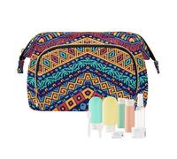 FRODOTGV Borsa cosmetica borse da viaggio per le donne Essentials Boho Kit da viaggio portafoglio da donna, Boho., 1 Size