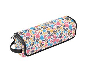 FRODOTGV Borsa da viaggio con conchiglie di diverse forme e stelle marine da donna, borsa da viaggio organizer di grande capacità e tappetino resistente al calore con cerniera per ferri da stiro