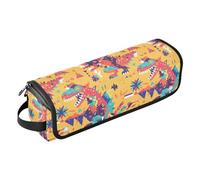 FRODOTGV Borsa da viaggio da donna, impermeabile, con tappetino resistente al calore, organizer per ferri da stiro, piastre e piastre da stiro, motivo scozzese, stile vintage