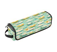 FRODOTGV Borsa da viaggio da donna, impermeabile, organizer con tappetino in ferro da stiro, per ferri da stiro, piastre e piastre, Barche bianche e gialle nel modello verde del lago, 1 Size