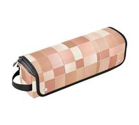 FRODOTGV Borsa da viaggio per attrezzi da capelli, custodia per il trasporto di ferro arricciacapelli piatto, impermeabile, organizer per oggetti essenziali da donna, per piastre piatte, pied de poule