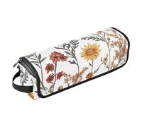 FRODOTGV Borsa da viaggio per attrezzi da capelli, custodia per il trasporto di ferro arricciacapelli piatto, organizer impermeabile, organizer essenziale da donna, per ferri da stiro, piastre