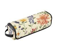 FRODOTGV Borsa da viaggio per attrezzi da capelli, custodia per il trasporto di ferro arricciacapelli piatto, organizer impermeabile, organizer essenziale da donna, per ferri da stiro, piastre