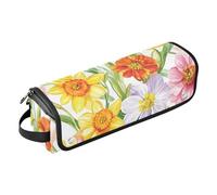 FRODOTGV Borsa da viaggio per attrezzi da capelli, custodia per il trasporto di ferro arricciacapelli piatto, organizer impermeabile, organizer essenziale da donna, per ferri da stiro, piastre