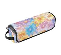 FRODOTGV Borsa da viaggio per attrezzi da capelli, grande custodia da viaggio e tappetino resistente al calore per piastre, piastre, arricciacapelli, festa dei genitori bellissimi fiori, 11, 1 Size