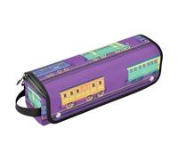 FRODOTGV Borsa da viaggio per attrezzi da donna, con tappetino resistente al calore, treno auto, viola, per piastre, piastre e arricciacapelli
