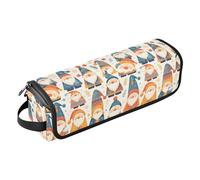 FRODOTGV Borsa da viaggio per ferro arricciacapelli con texture verde glitterata da donna, custodia rimovibile organizer e tappetino resistente al calore con cerniera per ferri da stiro piatti e