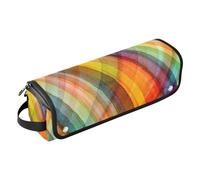 FRODOTGV Borsa da viaggio per strumenti per capelli, astratti, acquerelli, tartan, borsa da viaggio per donne, impermeabile, organizer da viaggio per ferri da stiro, piastre e ferri arricciacapelli,