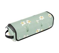 FRODOTGV Borsa da viaggio per strumenti per capelli da donna, grande capacità, organizer essenziale per strumenti caldi, ferro arricciacapelli, volumizzatore per capelli, narciso stile cartone animato